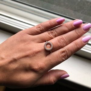 Hearts of Pandora Halo Ring & Earring Set